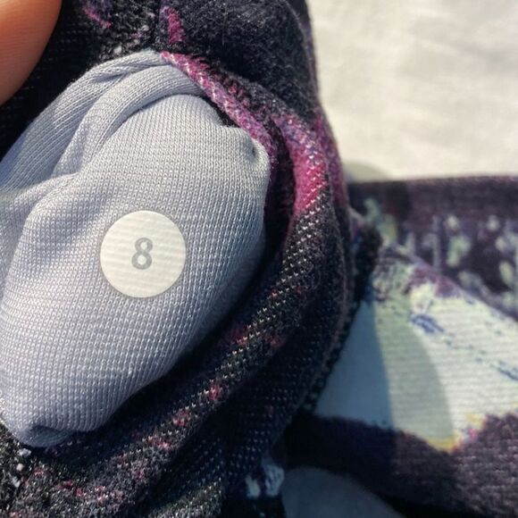 Lululemon Wunder Under Pant (Hi-Rise) - Kara Blossom Multi Size 8 - Picture 9 of 10